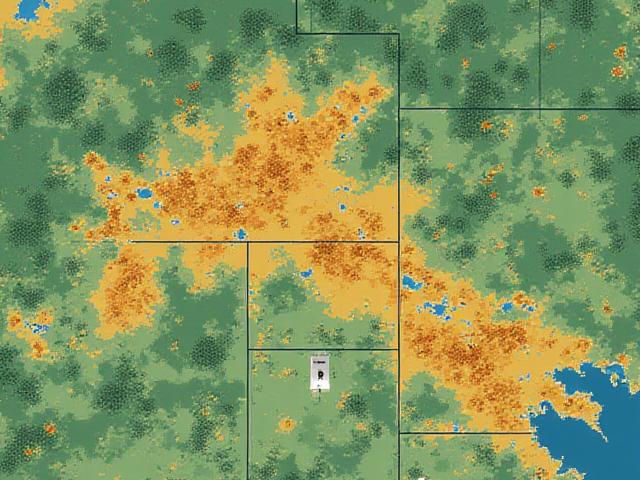 Top-down GPS spray map showing localized risk sectors in a Lazio vineyard